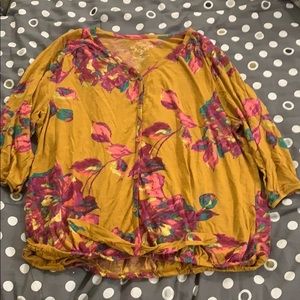 Sonoma xl blouse.  Rustic floral print
